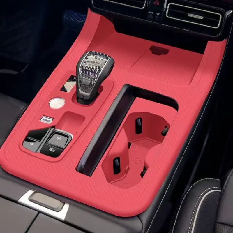 Tapis en silicone pour console centrale & porte-gobelet, adapté pour GAC MOTOR GS8 (Trumpchi)