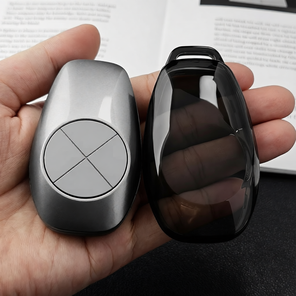 Leapmotor B10 C10 T03 Key Fob Cover TPU Transparent Black EU