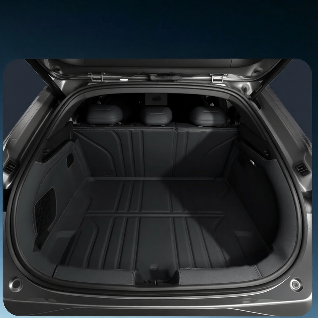 3D Full-Coverage Trunk Mat for 2024-2027 Deepal S05 L06 S07 | Nappa Leather Cargo Liner