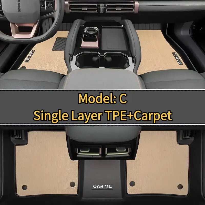 Alfombrilla TPE para pies para Chery JAECOO J6 (iCAR 03)