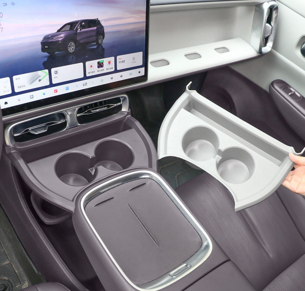 Raised Cup Holder Organizer for Leapmotor B10 -Custom Fit Center Console Storage Tray