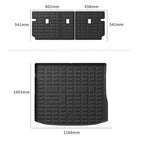 All Weather Floor Mats Interior Liners for Chery Jetour G700