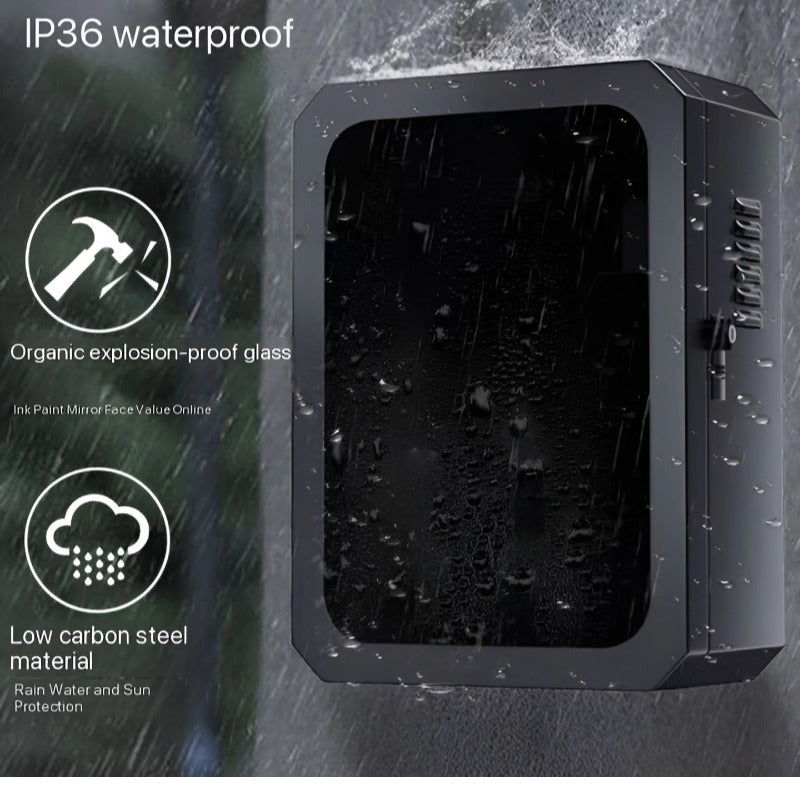 Caixa de proteção para posto de carregamento de VE