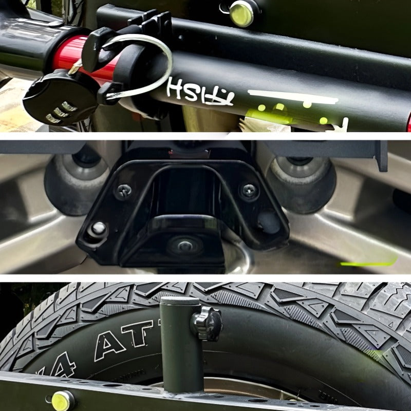 Support de roue de secours et pelle multifonction pour Chery Jetour T2