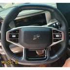 Genuine Leather Handmade Steering Wheel Cover for Chery Jetour T2 & Jetour T2 PHEV CHERY4