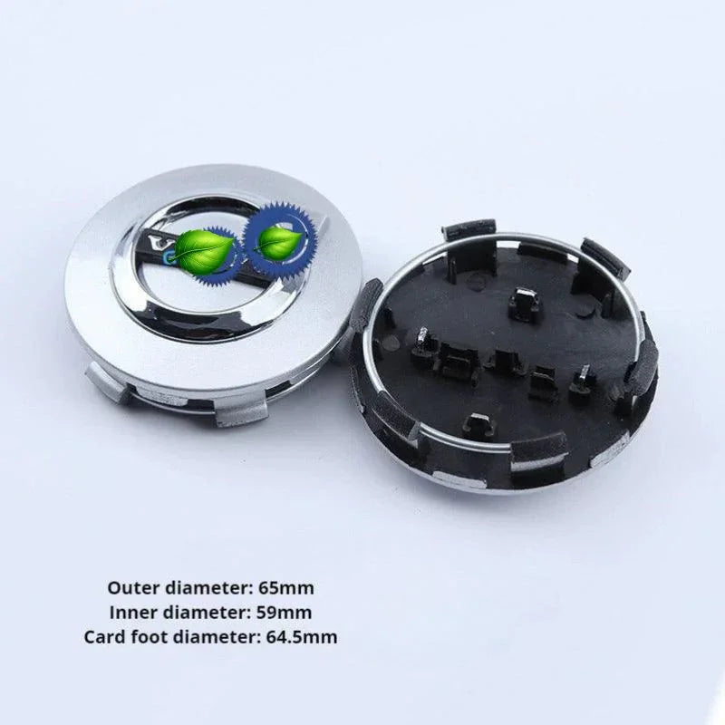 Snap-On Wheel Center Cap for Volvo | ABS Plastic Hubcap Cover