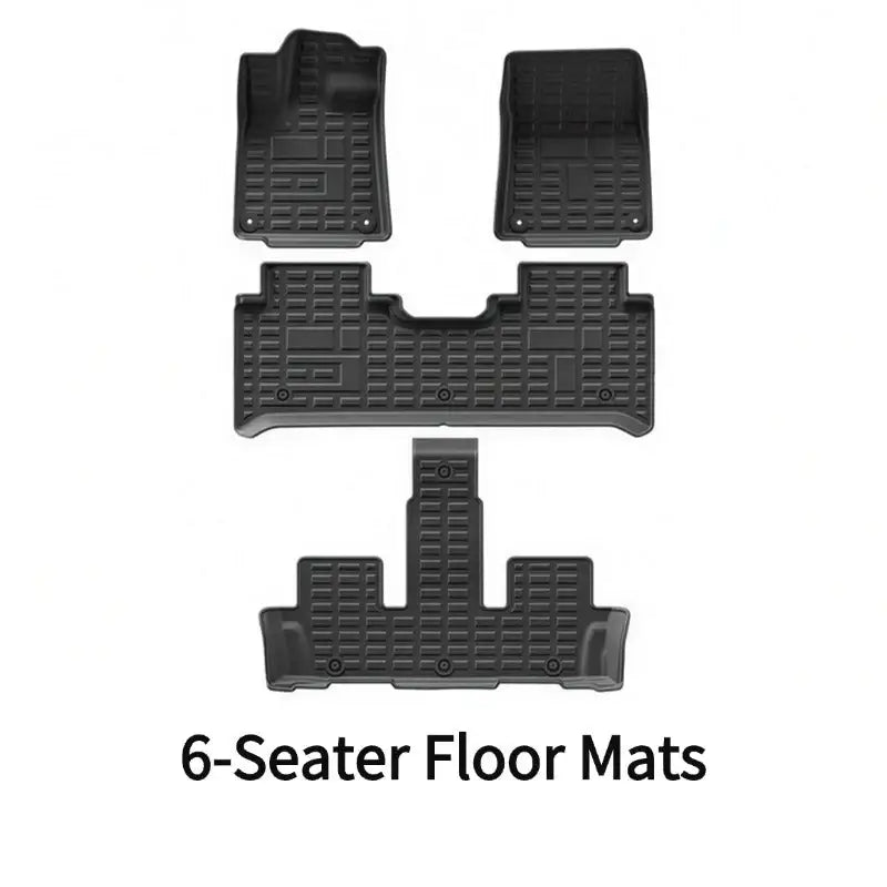 All Weather Floor Mats Interior Liners for Chery Jetour G700