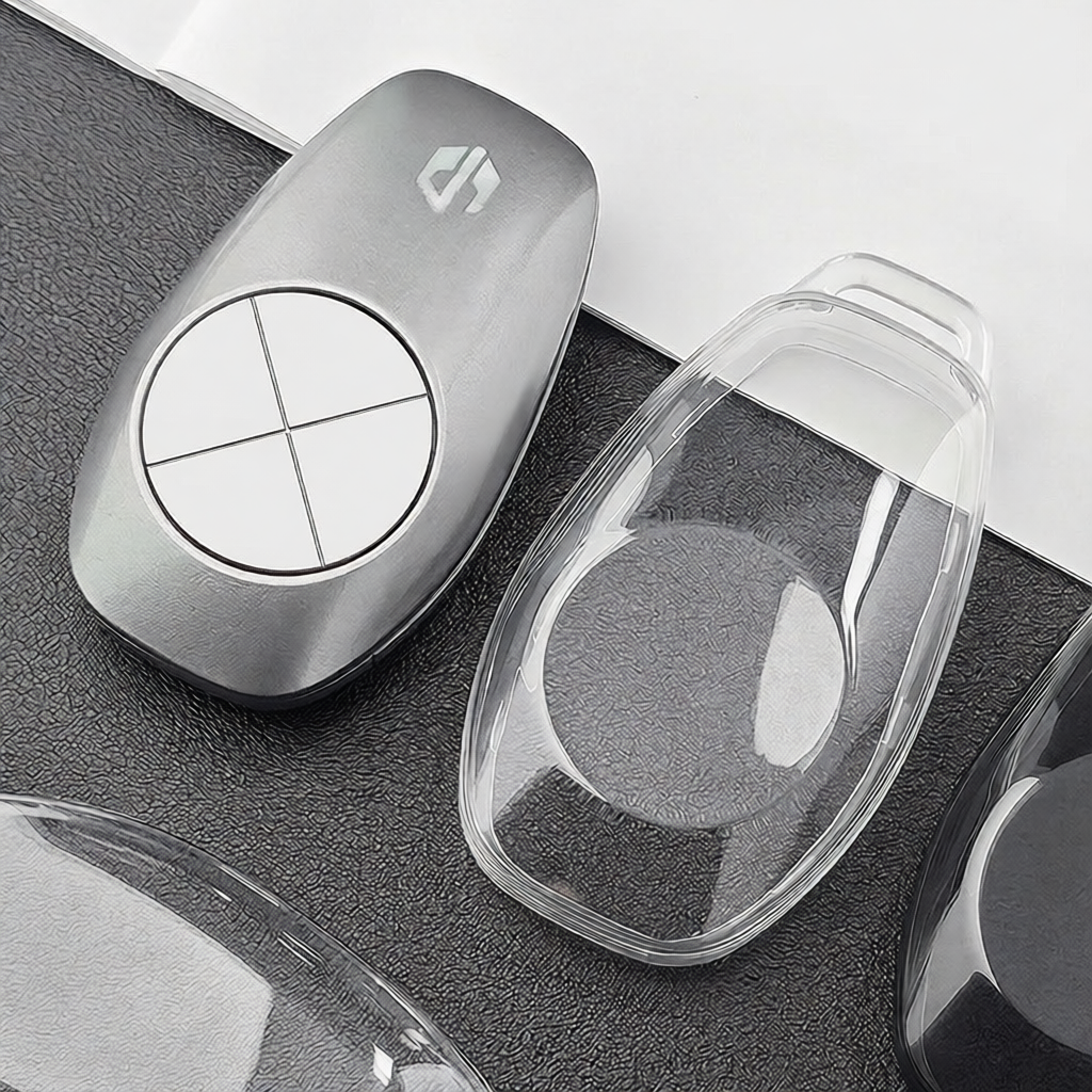 Leapmotor B10 C10 T03 Key Fob Cover TPU Transparent Black EU