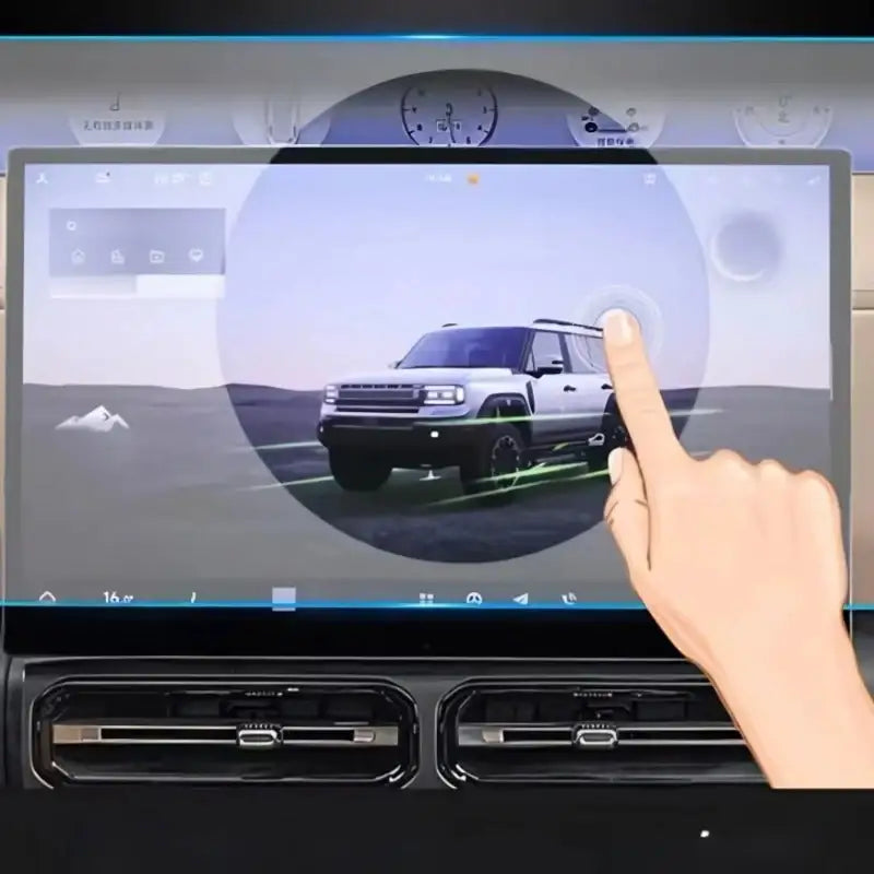 Navigation Dashboard Tempered Film For Chery Jetour G700