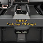 Alfombrilla TPE para pies para Chery JAECOO J6 (iCAR 03)