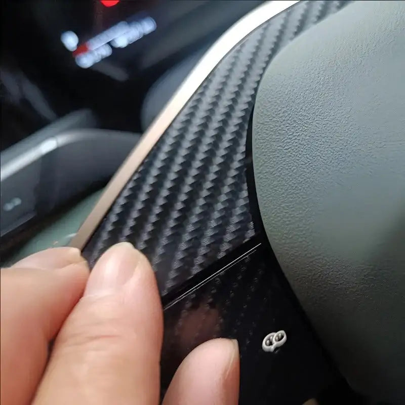 Carbon fiber steering wheel patch for Chery JAECOO J6£¨iCAR 03£©