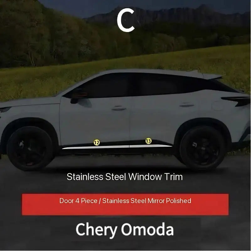 Car Window Strip For Omoda 5 Chery Omengda6