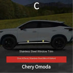 Car Window Strip For Omoda 5 Chery Omengda6
