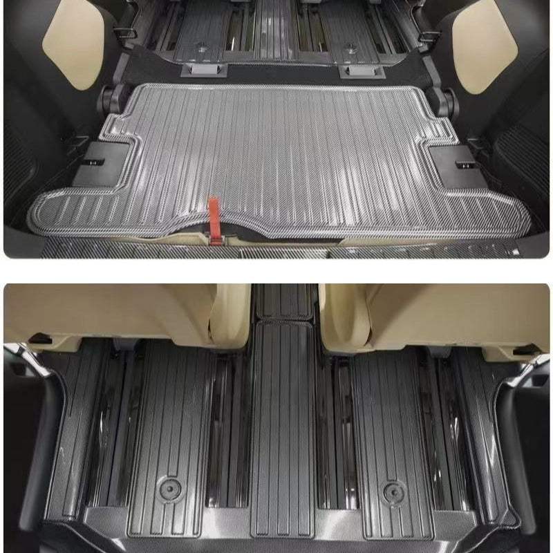 Carbon Fiber Foot & Luggage Mat for r GAC MOTOR GN8 (GM8)