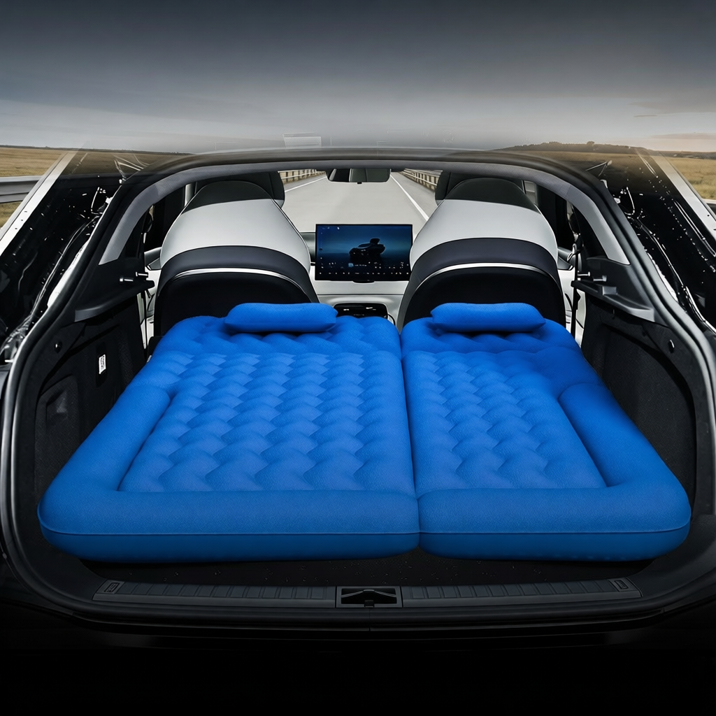 Custom Fit Inflatable Car Mattress for Deepal L07 SUV | Rear Seat and Trunk Sleeping Pad for Camping and Road Trips