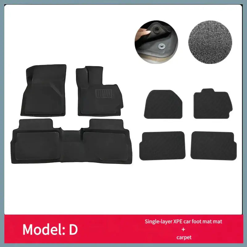 Right-hand drive car foot mats for Chery Omoda 5 CHERY14