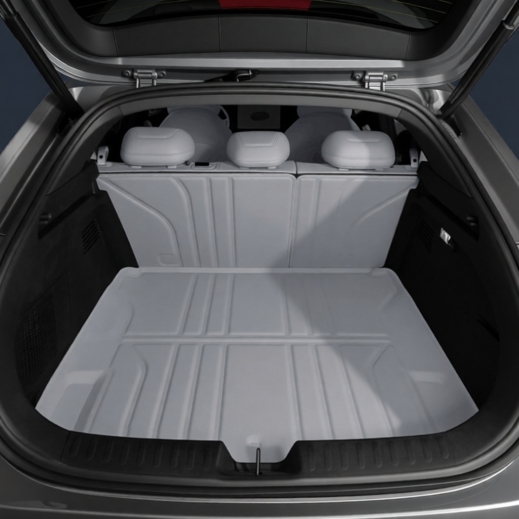 3D Full-Coverage Trunk Mat for 2024-2027 Deepal S05 L06 S07 | Nappa Leather Cargo Liner