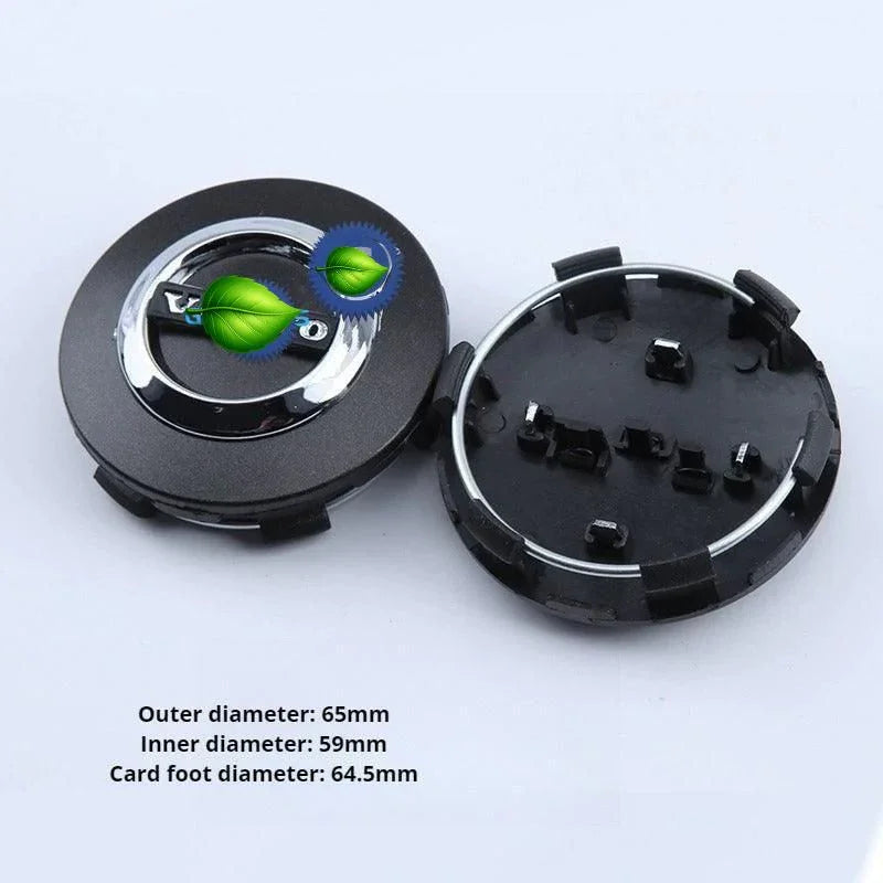 Snap-On Wheel Center Cap for Volvo | ABS Plastic Hubcap Cover