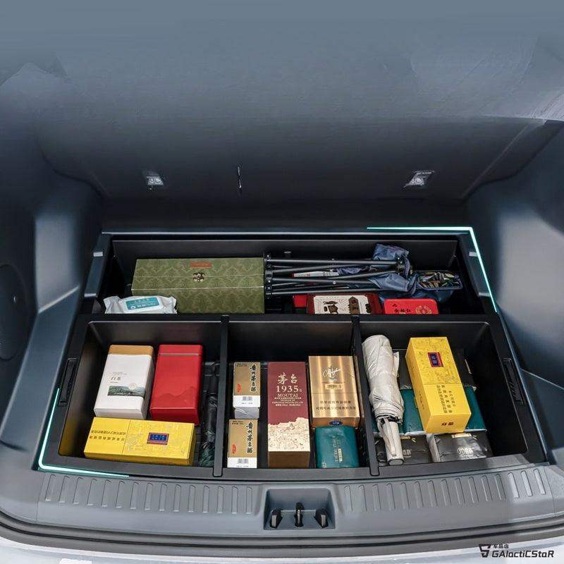 Upper and Lower Trunk Storage Boxes for Geely EX5 Geely3
