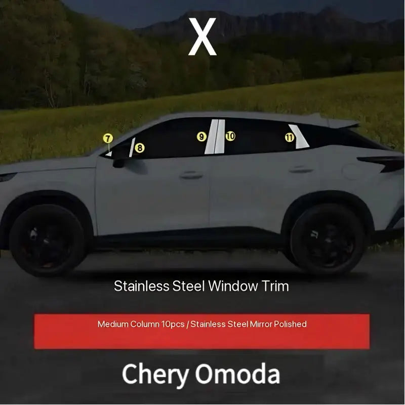 Car Window Strip For Omoda 5 Chery Omengda7
