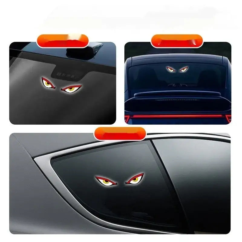 Solar Devil Eye LED Warning Light BYD3