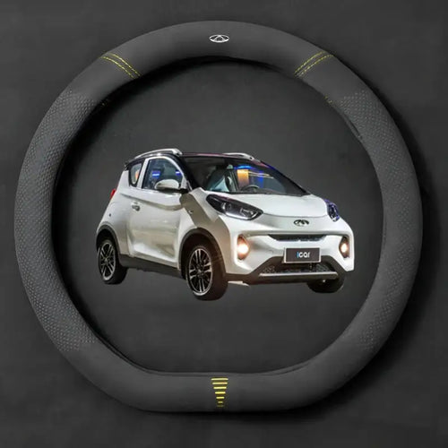 Leather Steering Wheel Cover for Chery iCar Small Ant CHERY1