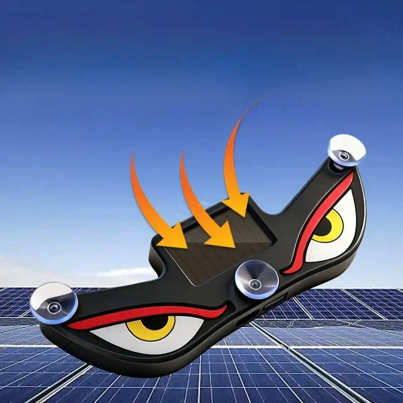 Solar Devil Eye LED Warning Light BYD4