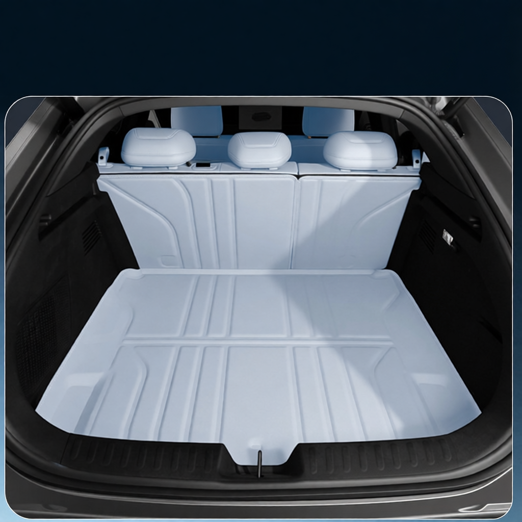 3D Full-Coverage Trunk Mat for 2024-2027 Deepal S05 L06 S07 | Nappa Leather Cargo Liner
