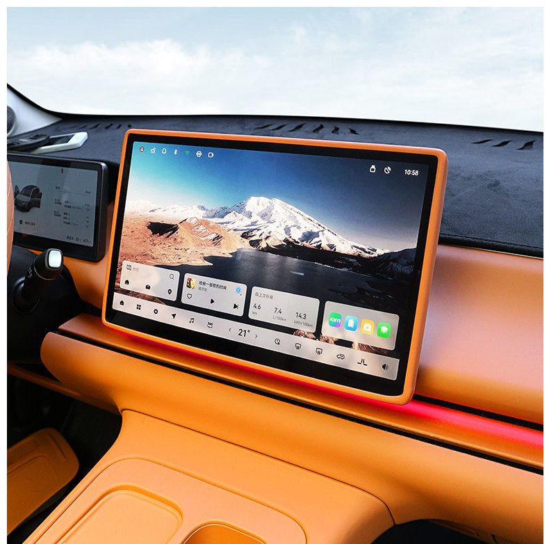 Silicone Central Control Screen Protective Cover for LEAPMOTOR C10 D19 B10 B05