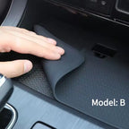 Car Armrest Storage Box & Charging Silicone Pad Suitable for GAC MOTOR GS8 (Trumpchi)
