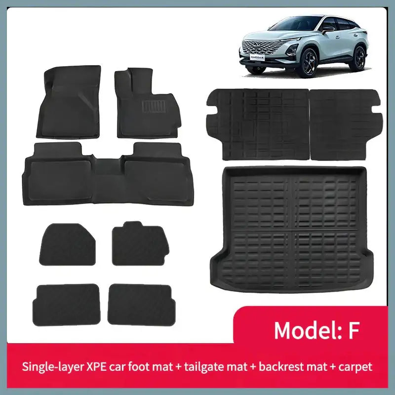 Right-hand drive car foot mats for Chery Omoda 5 CHERY16