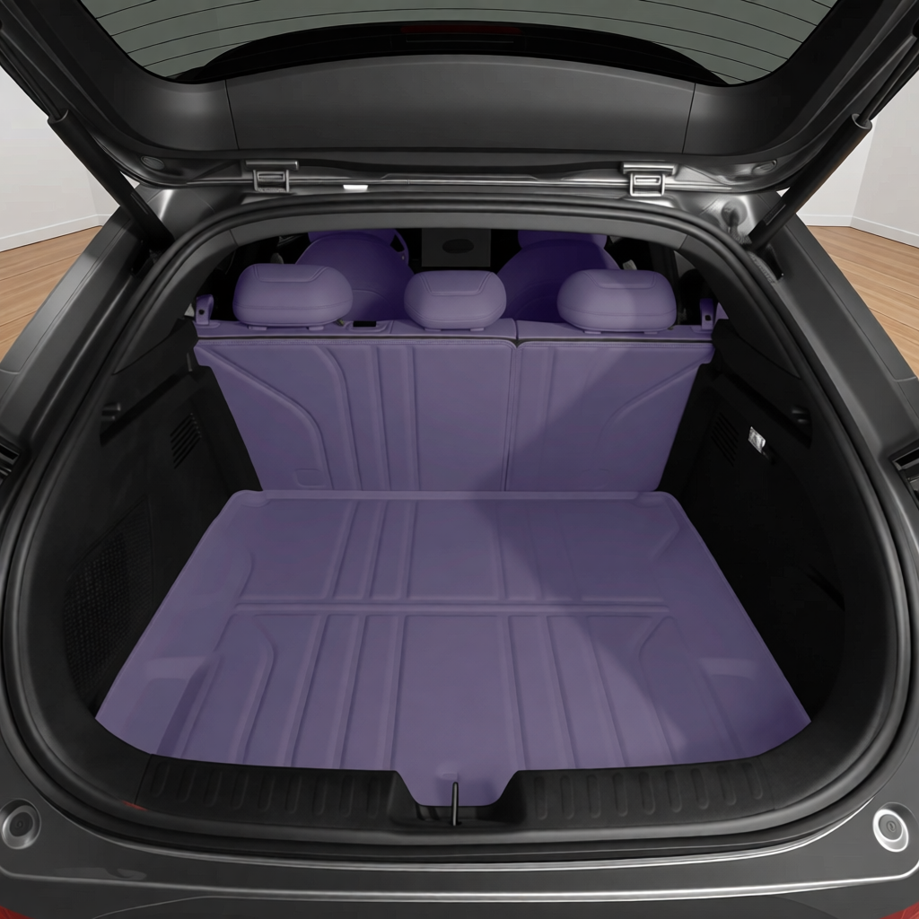 3D Full-Coverage Trunk Mat for 2024-2027 Deepal S05 L06 S07 | Nappa Leather Cargo Liner