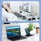3-IN-1 Foldable Wireless Charger for Mobile Phones, Apple Watches & Bluetooth Headsets