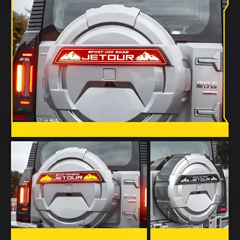 Car tailgate spare wheel cover for Chery Jetour T2 CHERY3
