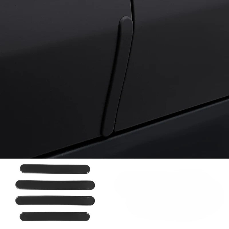 4 Pcs Door Edge Protector Strips for Leapmotor C10 2024 2025 鈥?ABS Anti-Collision Car Door Guards