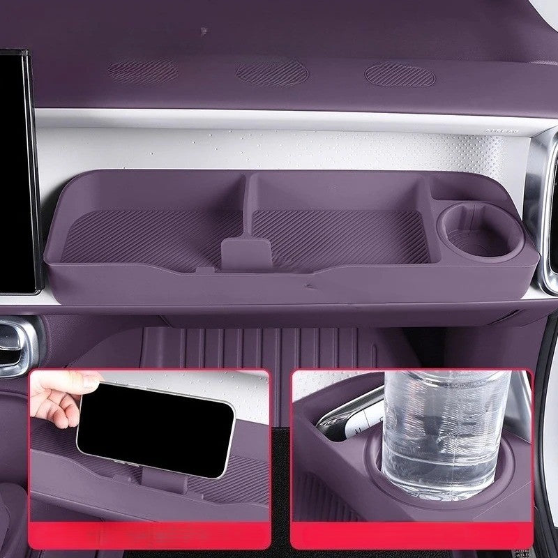 Leapmotor B10 B05 Car Passenger Storage Box 鈥?Custom Fit Underseat Organizer for 2025 2026 Models