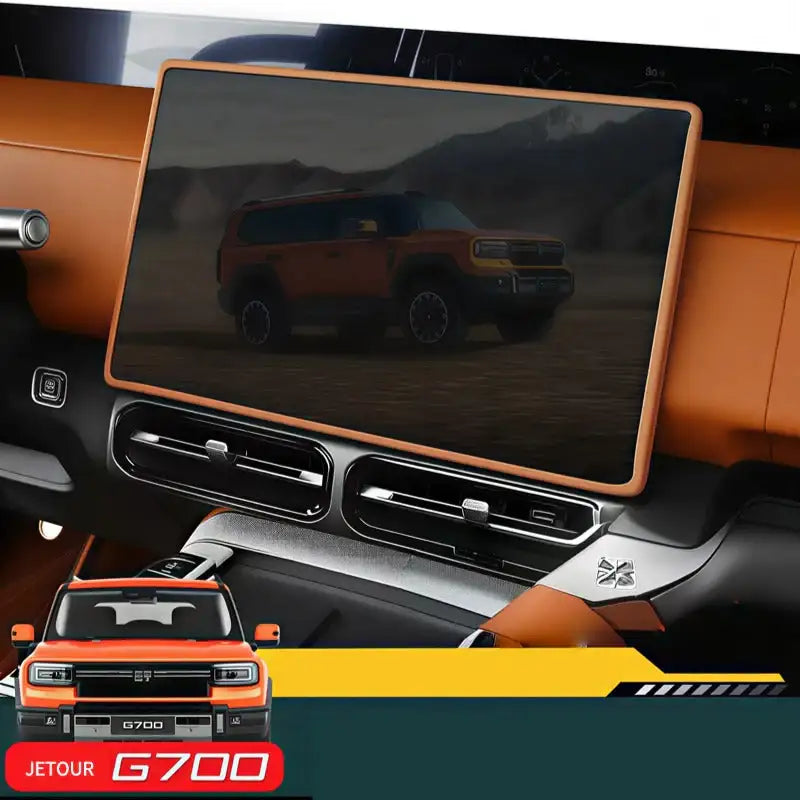 Car Navigation Bezel Protective Pad for Jetour G700