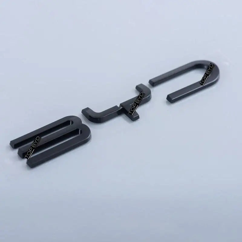 Rear Bumper Glossy Black Badges LOGO for BYD BYD3