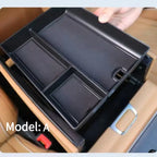 Car Armrest Storage Box & Charging Silicone Pad Suitable for GAC MOTOR GS8 (Trumpchi)