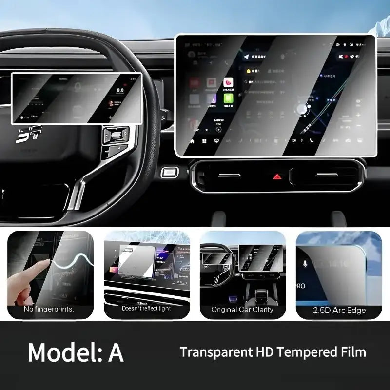 Screen Tempered Glass Protection Film For Chery Jetour T2 CHERY3