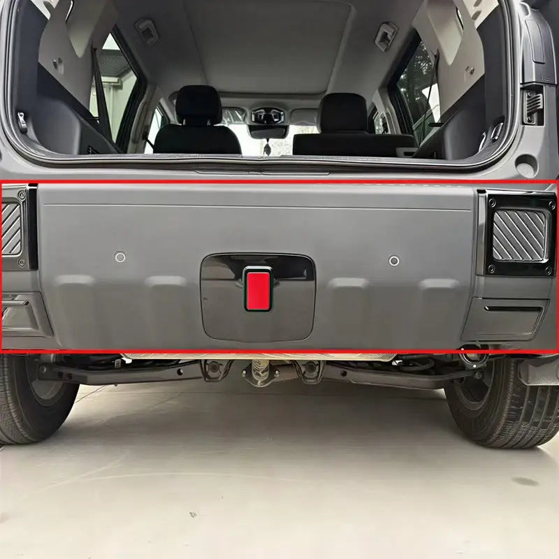 Rear bumper warning lights for the Chery Jetour T1
