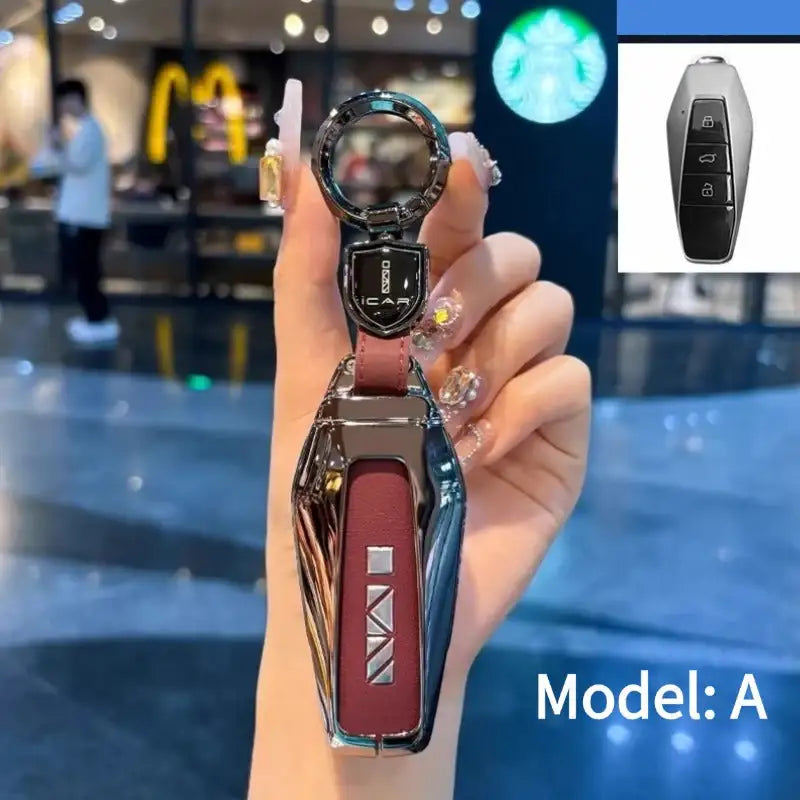 Car Key Holder & NFC Card Holder for Chery Icar V23