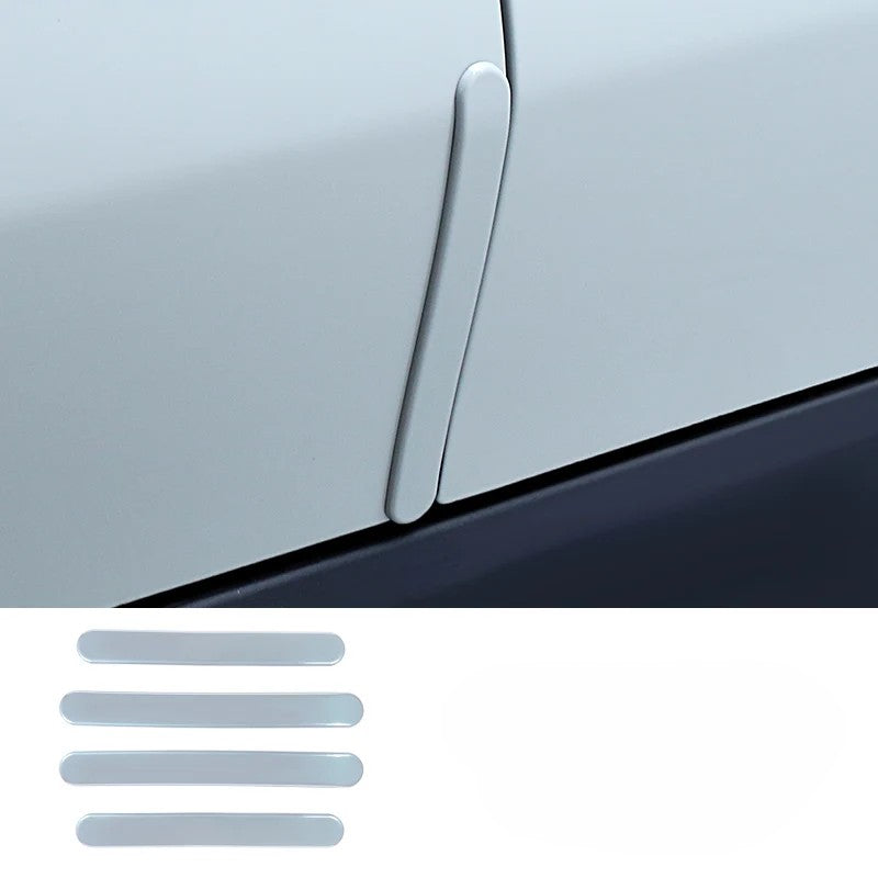 4 Pcs Door Edge Protector Strips for Leapmotor C10 2024 2025 鈥?ABS Anti-Collision Car Door Guards