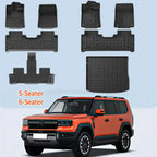 All Weather Floor Mats Interior Liners for Chery Jetour G700