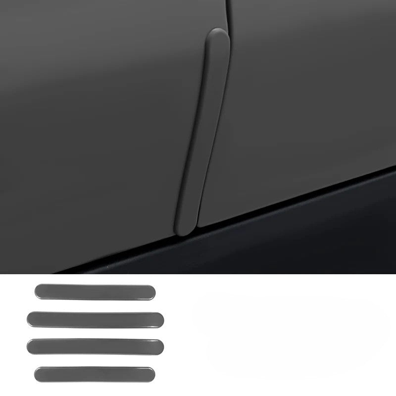 4 Pcs Door Edge Protector Strips for Leapmotor C10 2024 2025 鈥?ABS Anti-Collision Car Door Guards