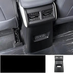 Carbon fiber anti-kick panel for rear air conditioning for Chery JAECOO J6 £¨iCAR 03£©