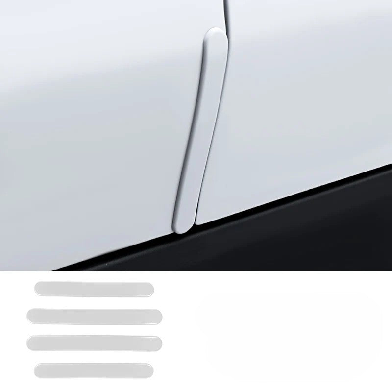 4 Pcs Door Edge Protector Strips for Leapmotor C10 2024 2025 鈥?ABS Anti-Collision Car Door Guards