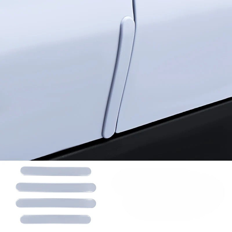 4 Pcs Door Edge Protector Strips for Leapmotor C10 2024 2025 鈥?ABS Anti-Collision Car Door Guards