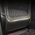 Car Seat Rear Kick Plate Carbon Fiber Pattern for Chery iCAR V23