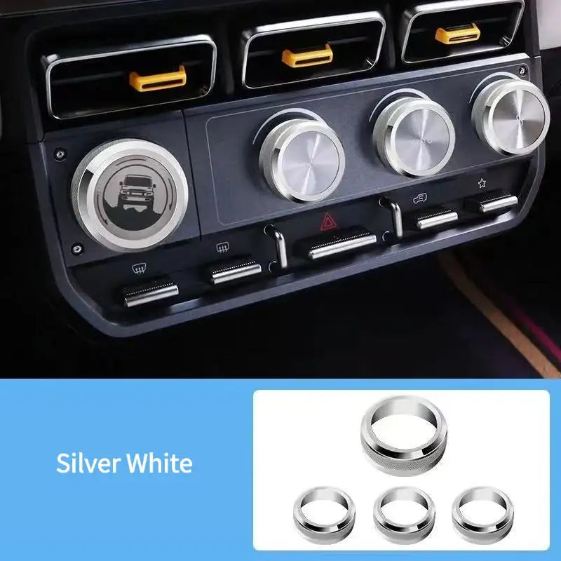 Air Conditioning Rotary Knob Protective Cover for Chery iCAR V23